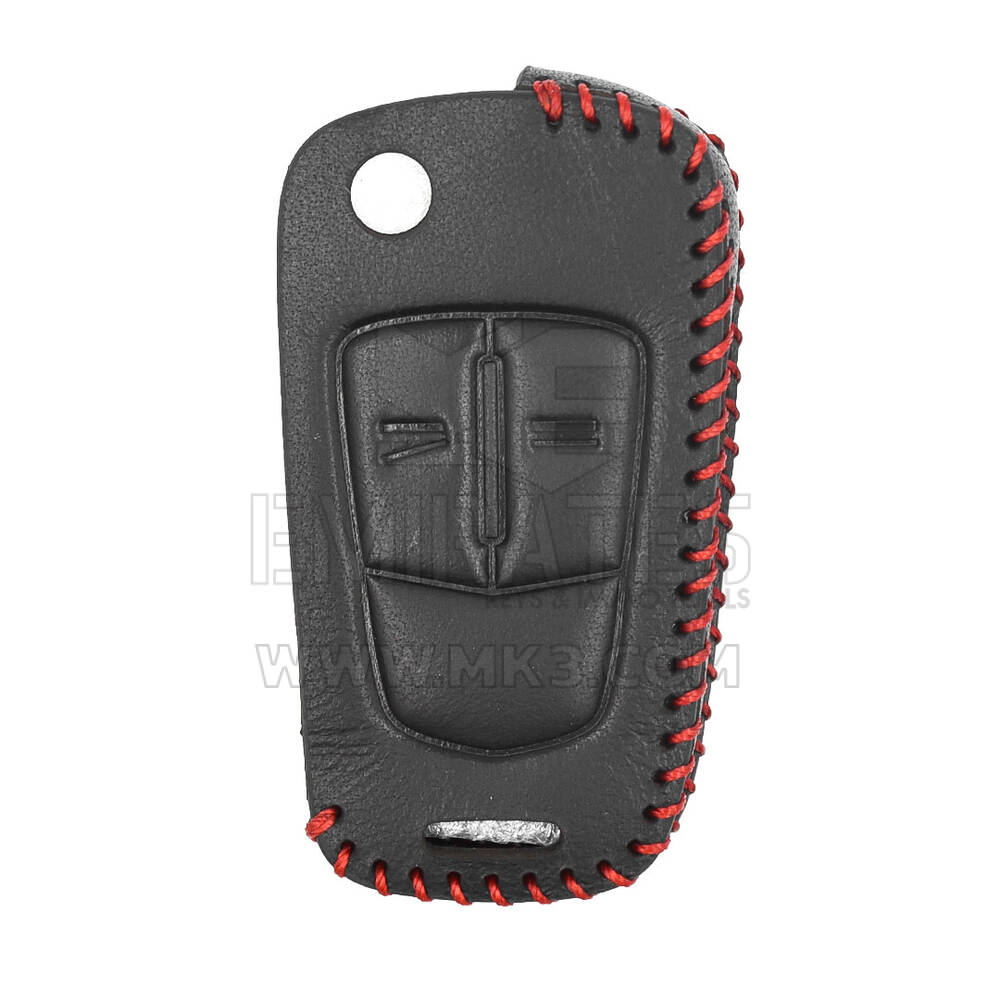 Funda De Cuero Para Opel Flip Remote Key 3 Botones OP-C | mk3