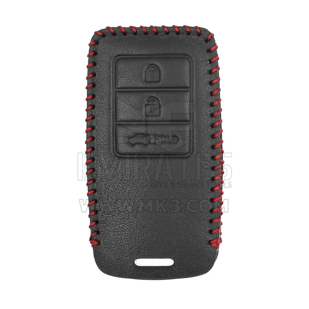 Estojo de couro para Acura Smart Remote Key 3 Botões | MK3