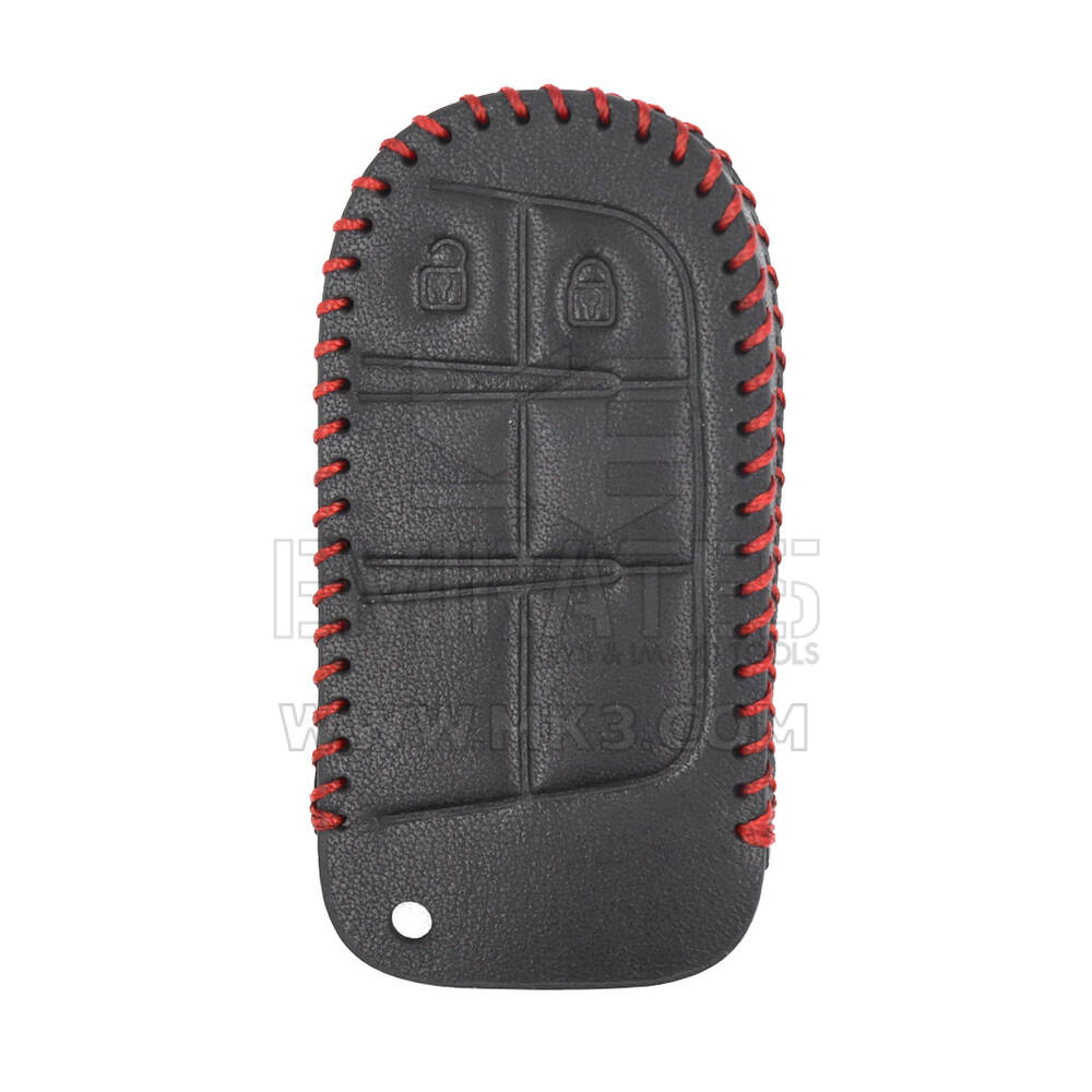 Кожаный чехол для Jeep Smart Remote Key 2 кнопки JP-A | МК3