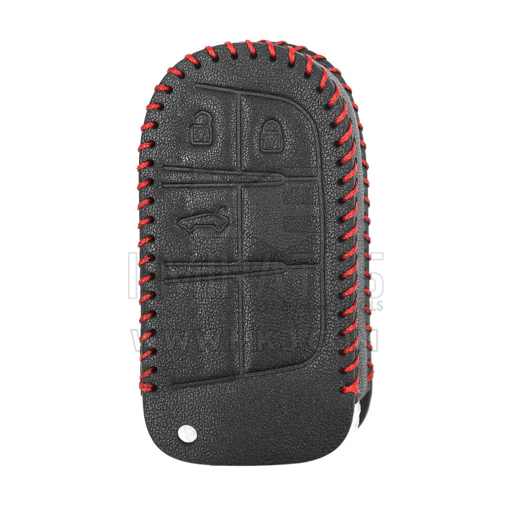 Custodia in pelle per chiave remota Jeep Smart 3 pulsanti JP-B | MK3