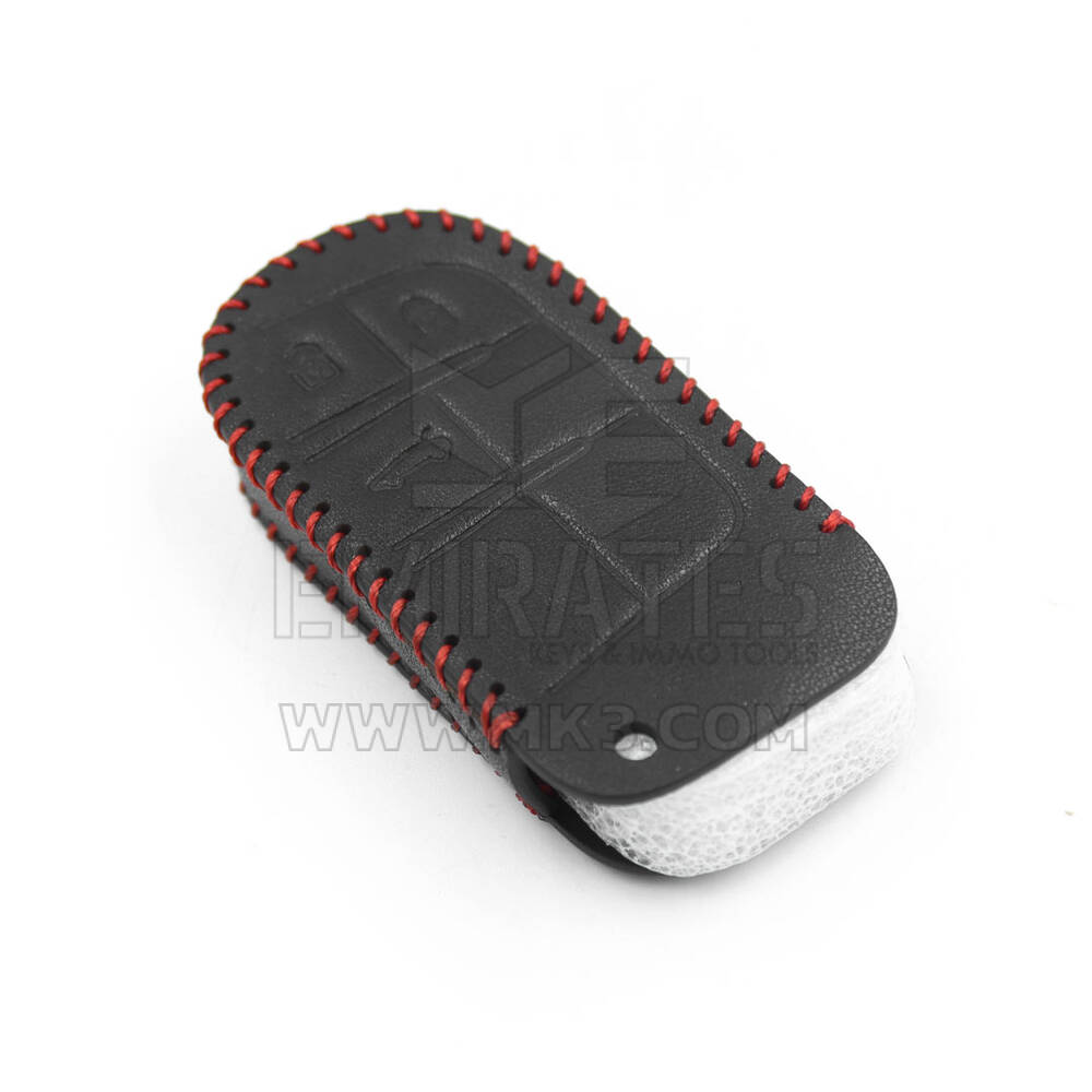 New Aftermarket Leather Case For Jeep Smart Remote Key 3 Buttons JP-B High Quality Best Price | Emirates Keys