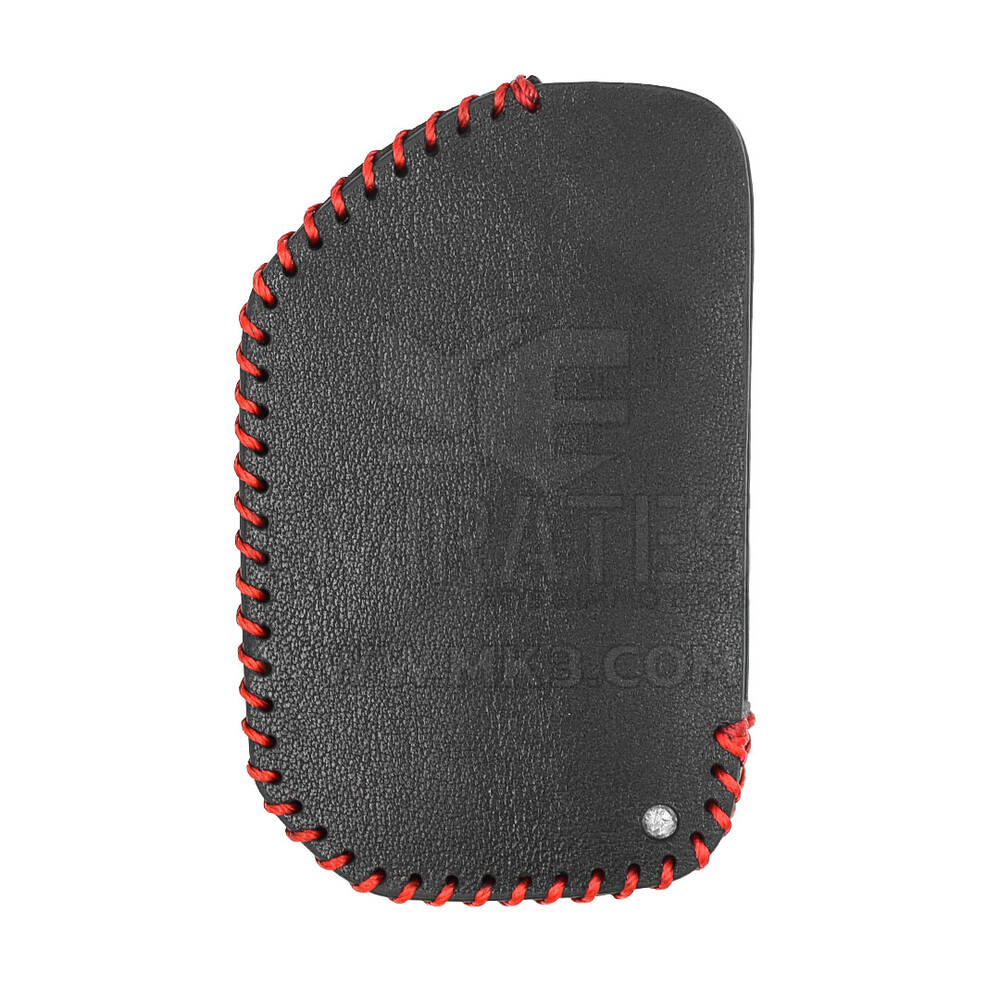Nuevo estuche de cuero del mercado de accesorios para Jeep Flip Remote Key 2 botones JP-F alta calidad mejor precio | Claves de los Emiratos