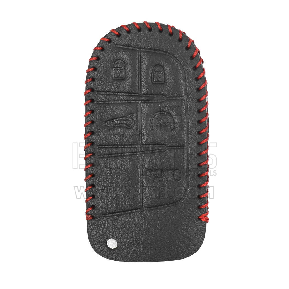 Кожаный чехол для Jeep Smart Remote Key 4+1 Buttons JP-G | МК3