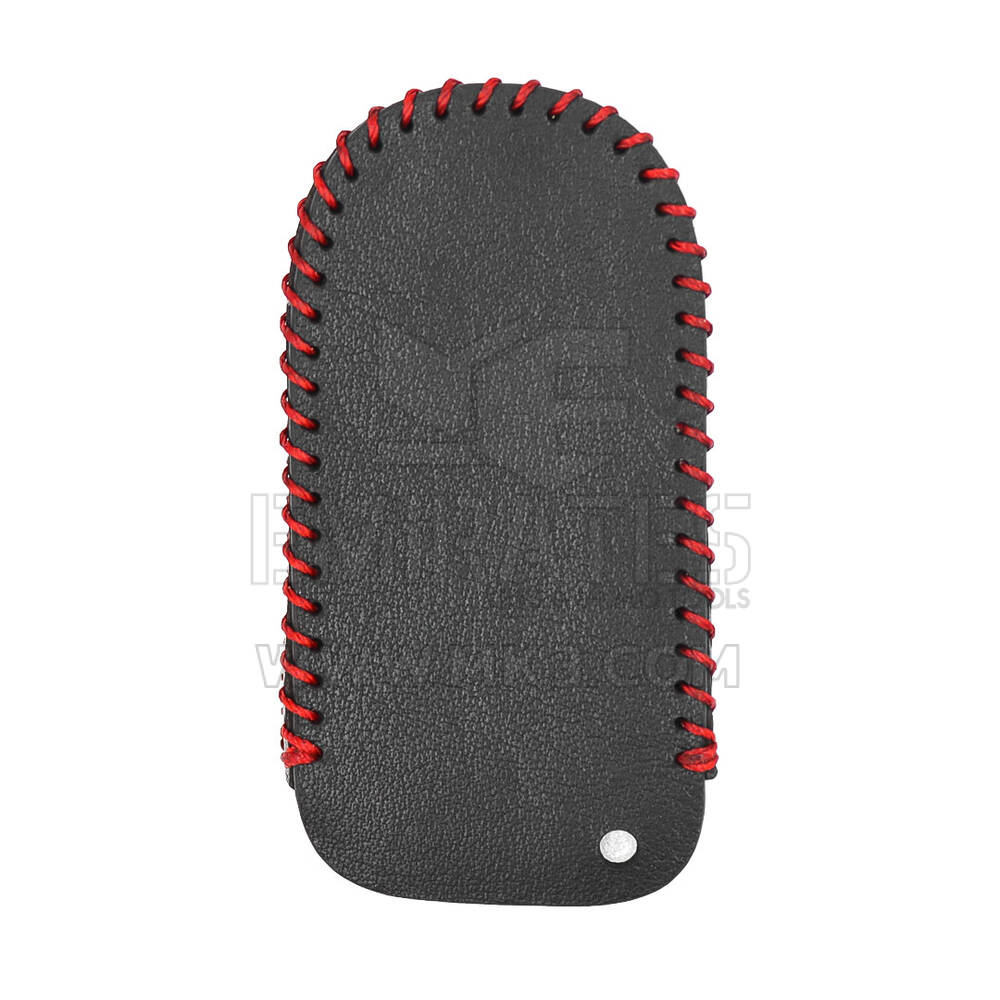 Nuevo estuche de cuero del mercado de accesorios para Jeep Smart Remote Key 3 + 1 botones JP-H Alta calidad Mejor precio | Claves de los Emiratos