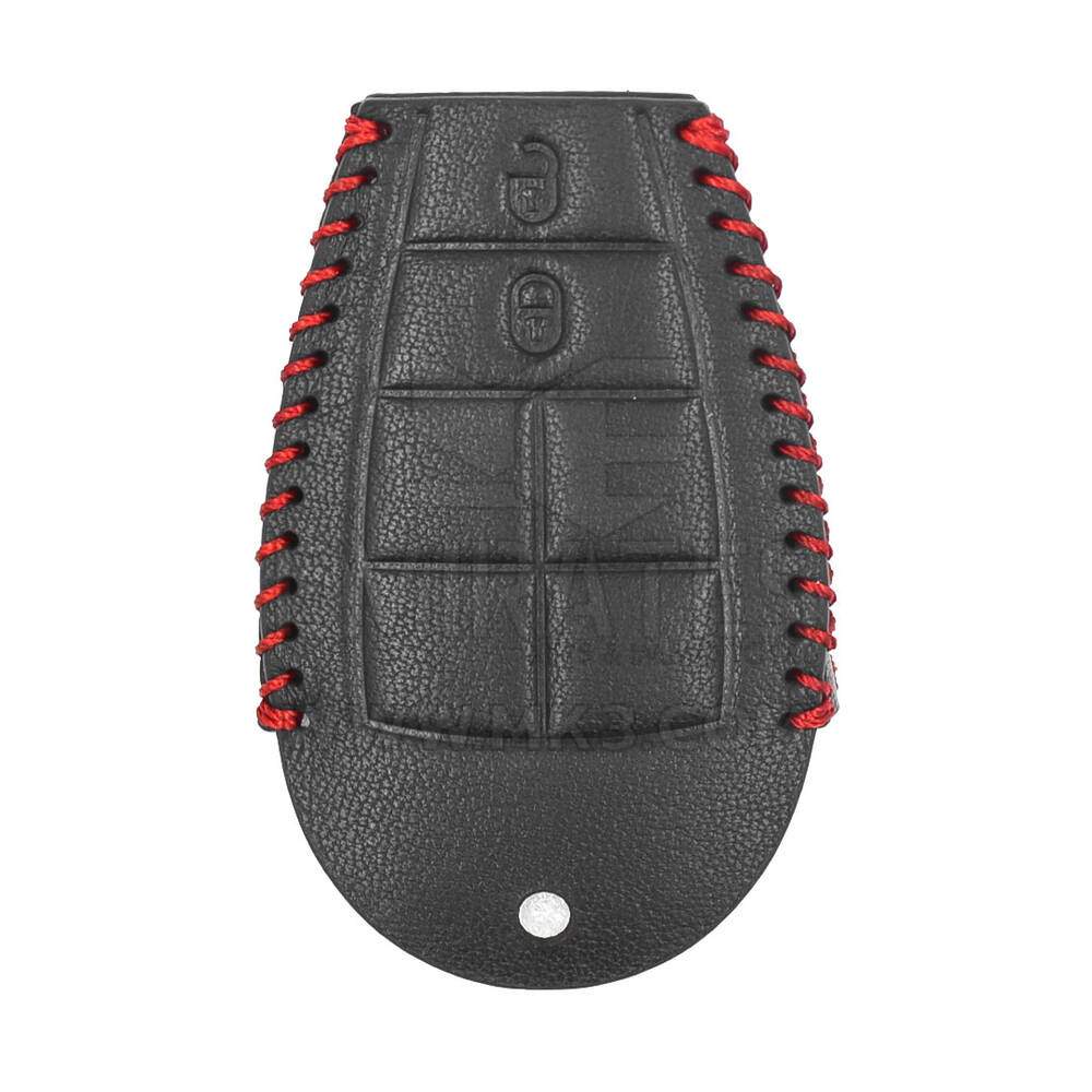 Кожаный чехол для Jeep Smart Remote Key 2 + 1 кнопки JP-I | МК3