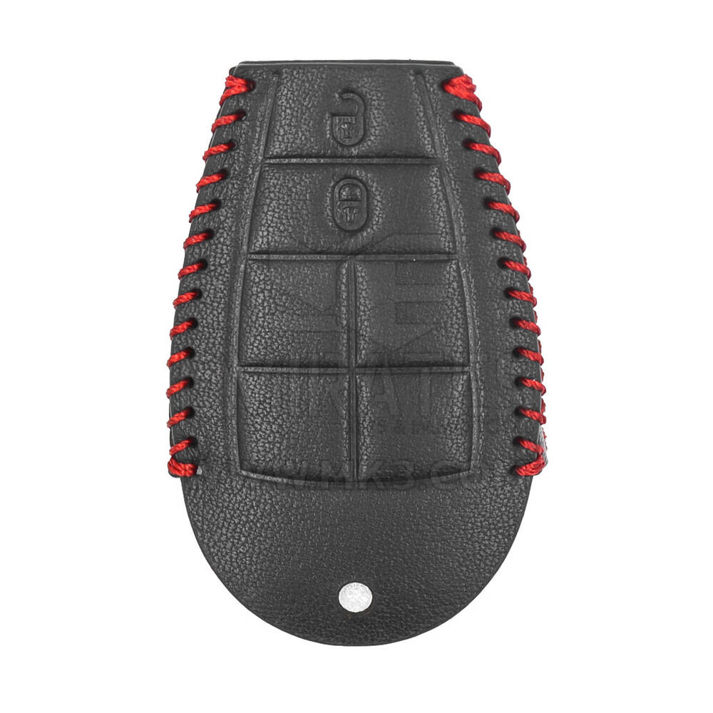 Custodia in pelle per chiave remota Jeep Smart 2+1 pulsanti JP-I | MK3