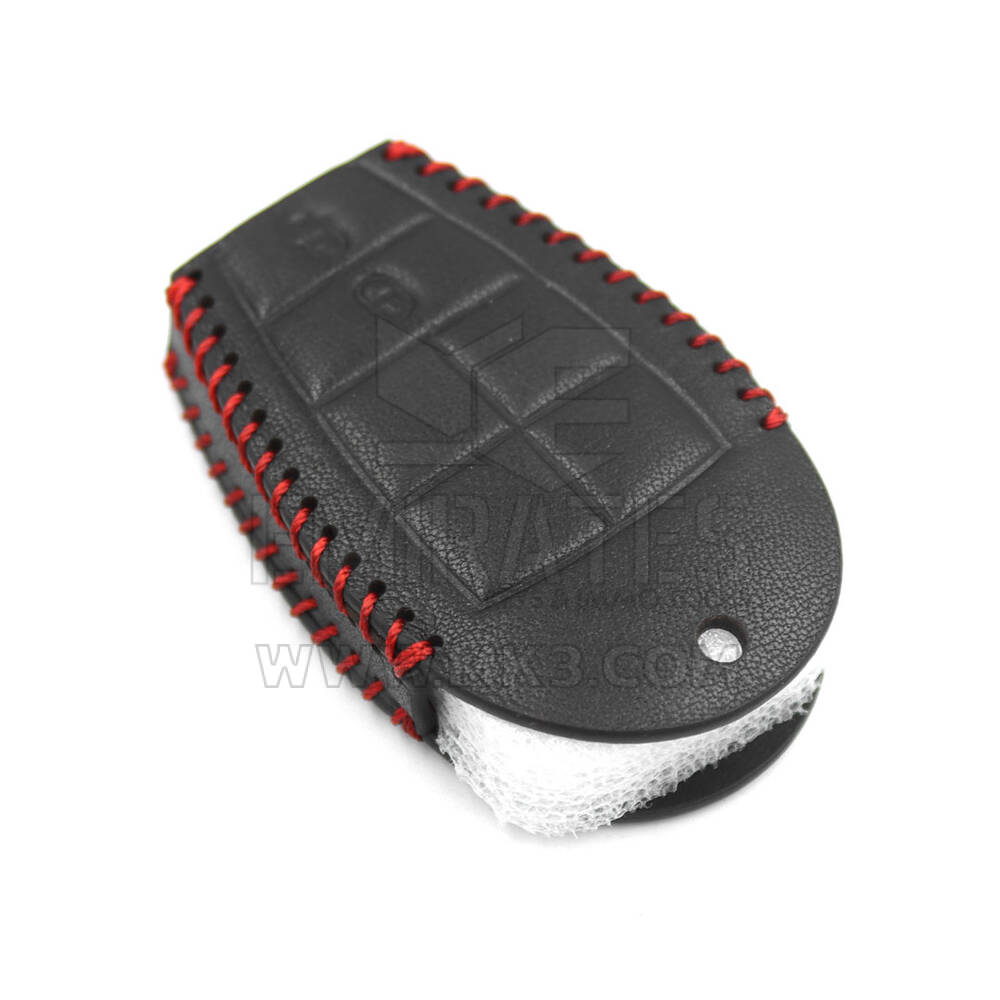 New Aftermarket Leather Case For Jeep Smart Remote Key 2+1 Buttons JP-I High Quality Best Price | Emirates Keys