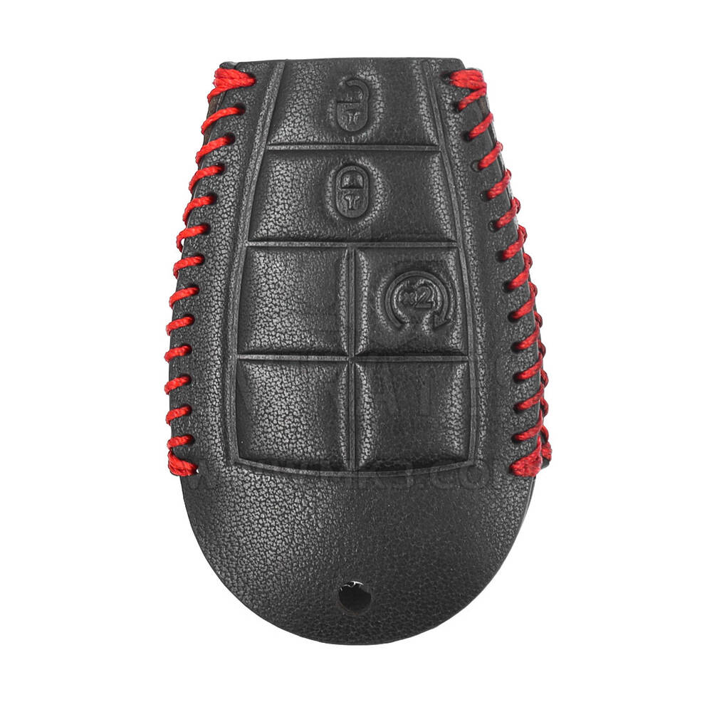 Étui en cuir pour clé à distance intelligente Jeep 3 + 1 boutons JP-J | MK3