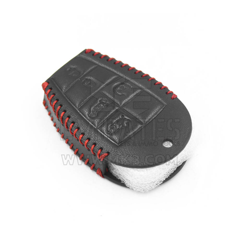 New Aftermarket Leather Case For Jeep Smart Remote Key 5+1 Buttons JP-K High Quality Best Price | Emirates Keys