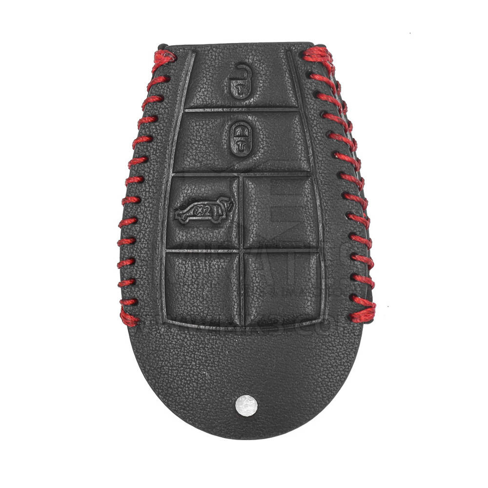 Кожаный чехол для Jeep Smart Remote Key 3+1 Buttons JP-M | МК3