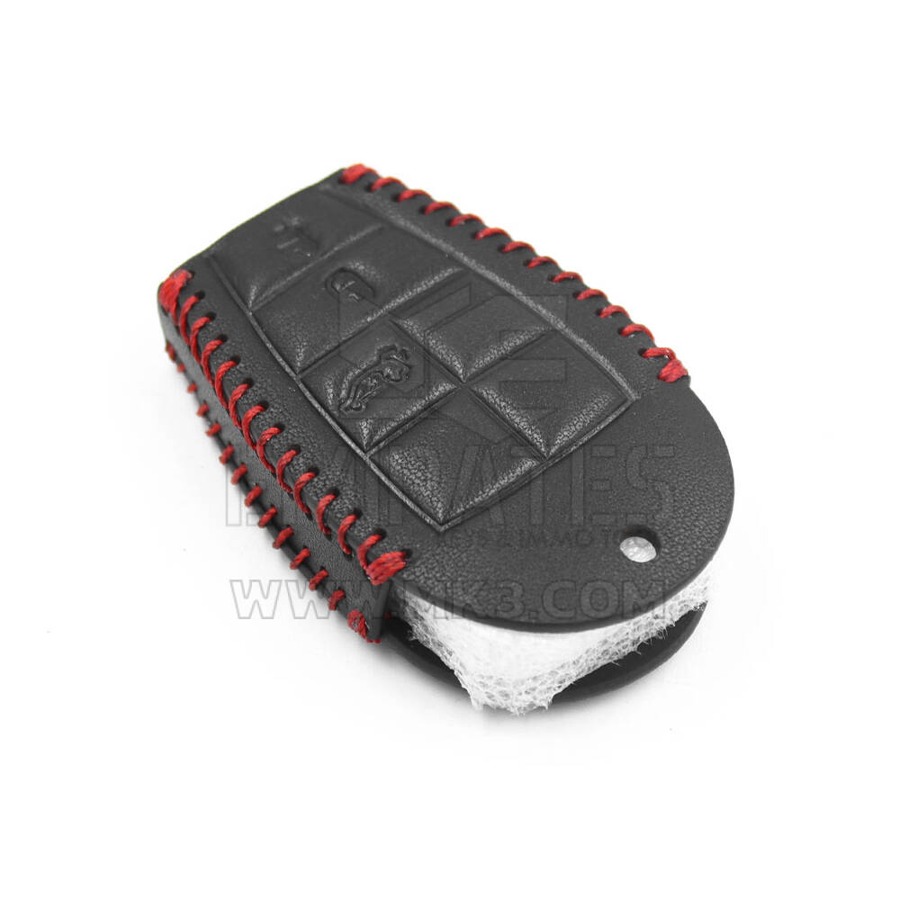 New Aftermarket Leather Case For Jeep Smart Remote Key 3+1 Buttons JP-M High Quality Best Price | Emirates Keys