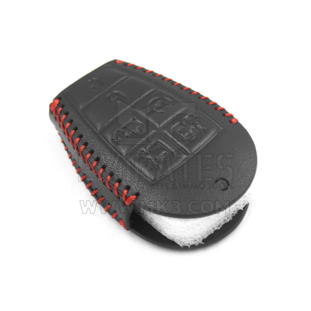 New Aftermarket Leather Case For Jeep Smart Remote Key 6+1 Buttons JP-P High Quality Best Price | Emirates Keys