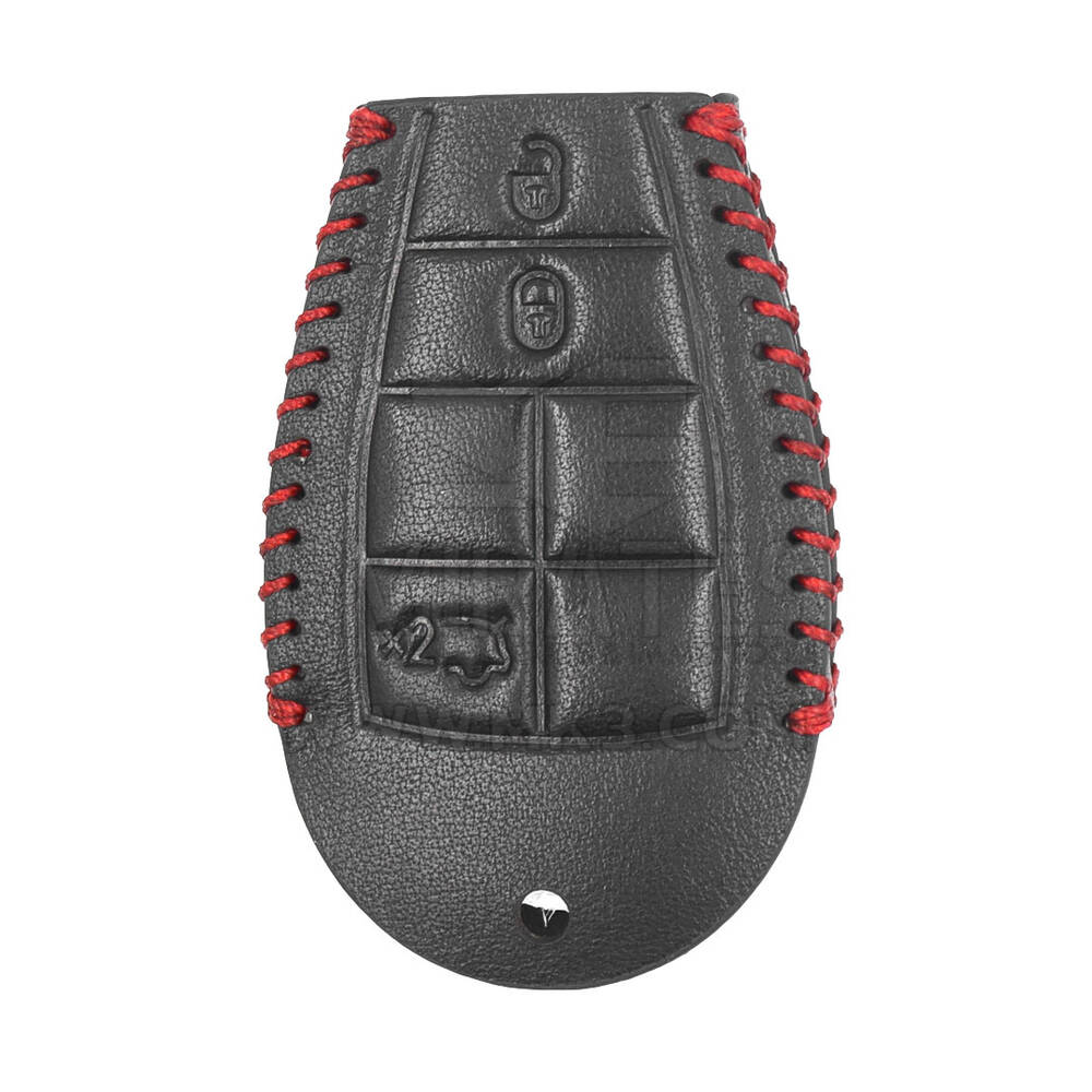 Estojo de Couro Para Jeep Smart Remote Key 3+1 Botões JP-S | MK3