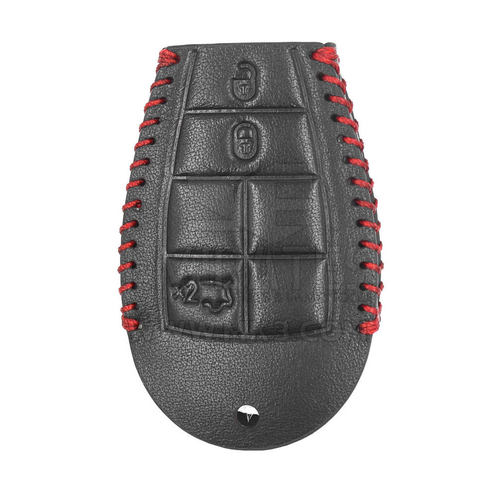 Custodia in pelle per chiave remota Jeep Smart 3+1 pulsanti JP-S | MK3