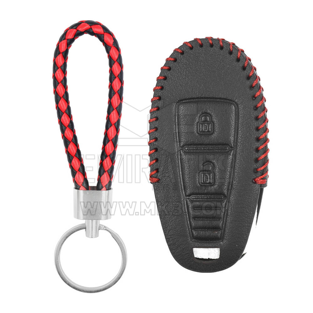 Funda de cuero para Suzuki Smart Remote Key 2 Botones SZK-A