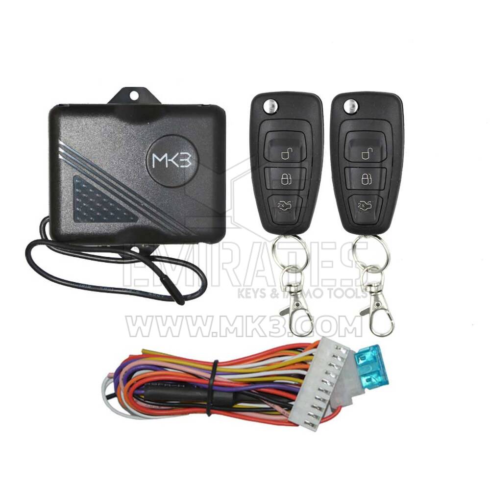 Sistema de entrada sin llave Ford 3 botones modelo 529
