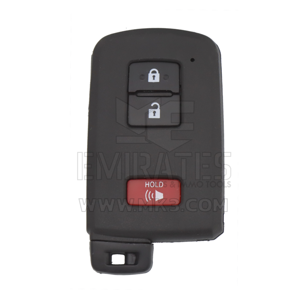 Toyota Land Cruiser 2016 Smart chiave remota 2+1 pulsanti  433MHz