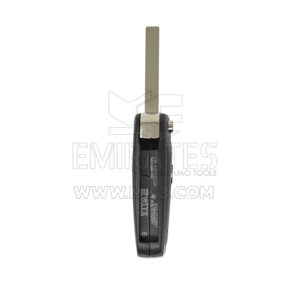 Opel Chevrolet Flip Remote Key Shell 3 Buttons - MK13237 - f-2