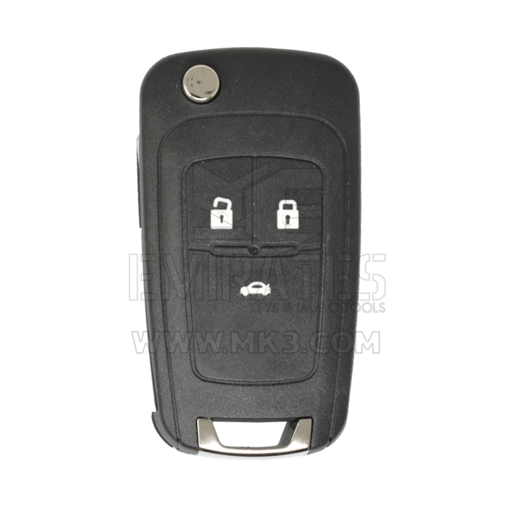 Корпус дистанционного ключа Opel Chevrolet Flip, 3 кнопки
