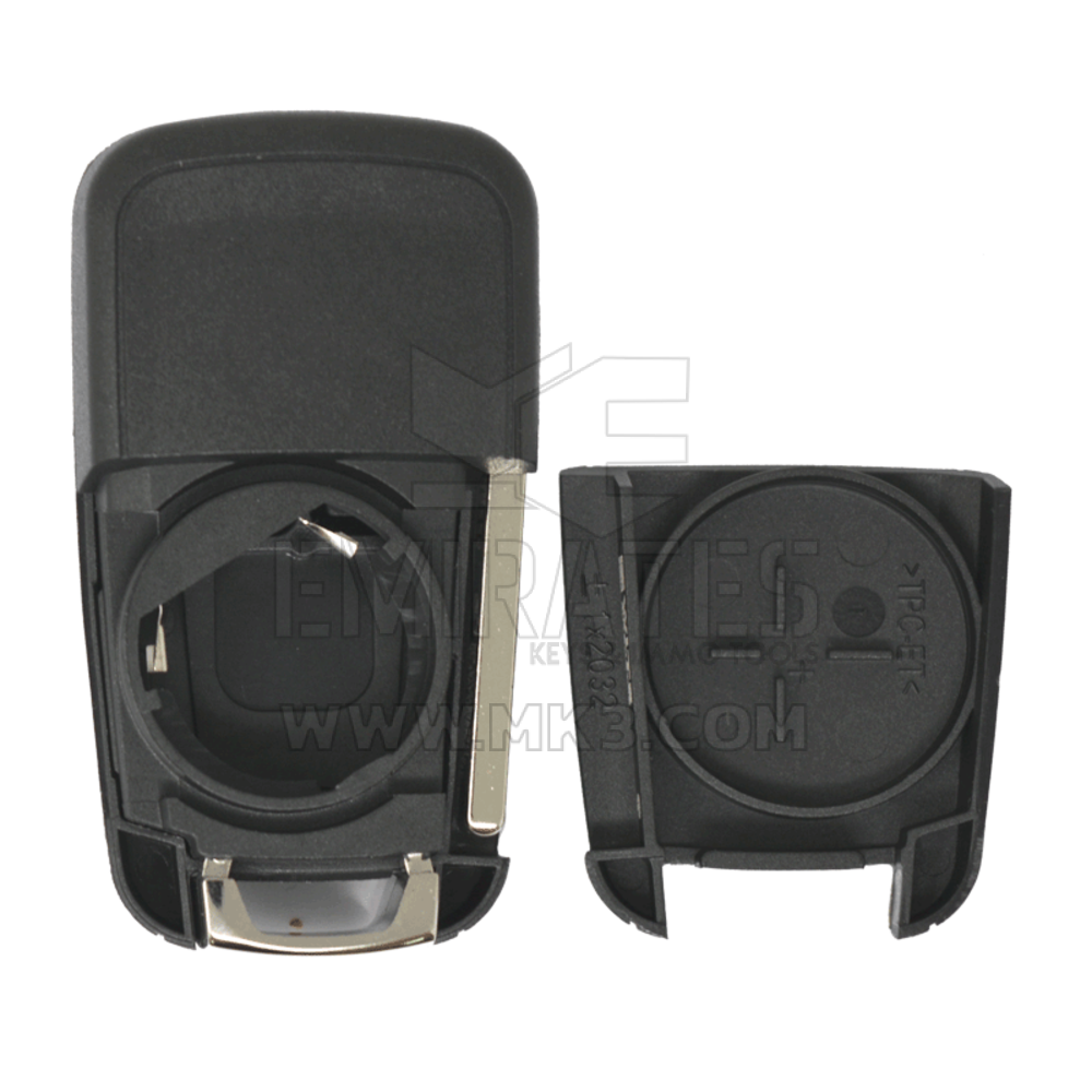 Nouvelle coque de clé à distance à rabat Opel Chevrolet de rechange 3 + 1 boutons - Étui à distance Emirates Keys, couvercle de clé à distance de voiture, remplacement des coques de porte-clés à bas prix.