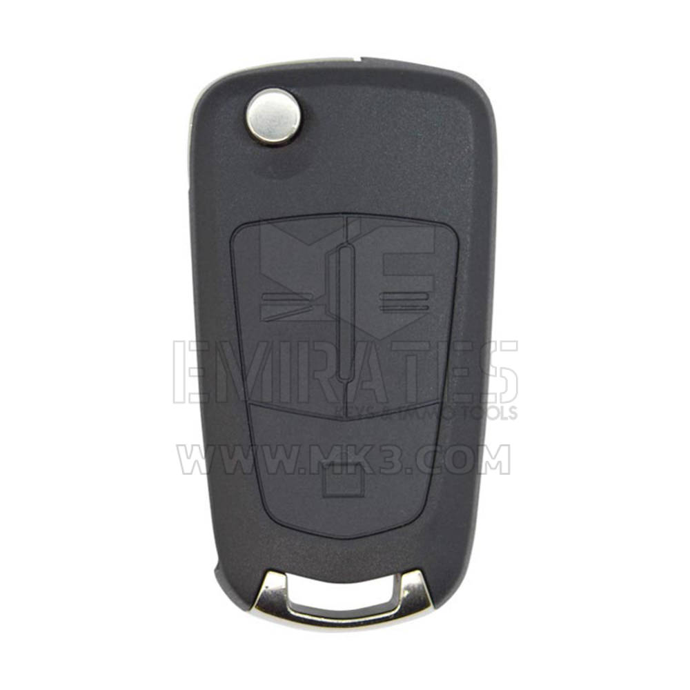 Chevrolet Captiva Flip Remote Key Shell 3 botões Lâmina DWO5