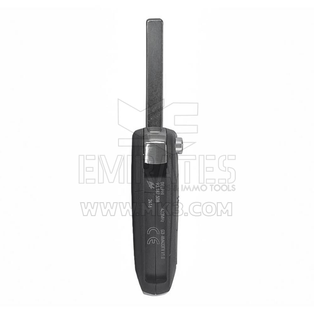 New Opel Vectra C Flip Remote Key 3 Buttons 433MHz PCF7946 Transponder - MK3 Products High Quality Best Price | Emirates Keys