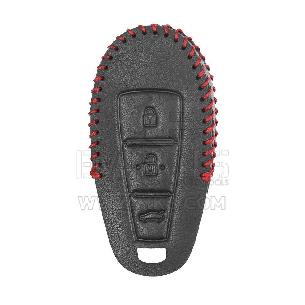 Estojo de Couro Para Suzuki Smart Remote Key 3 Botões SZK-E | MK3