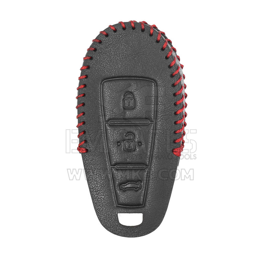 Funda de cuero para Suzuki Smart Remote Key 3 Botones SZK-E | mk3