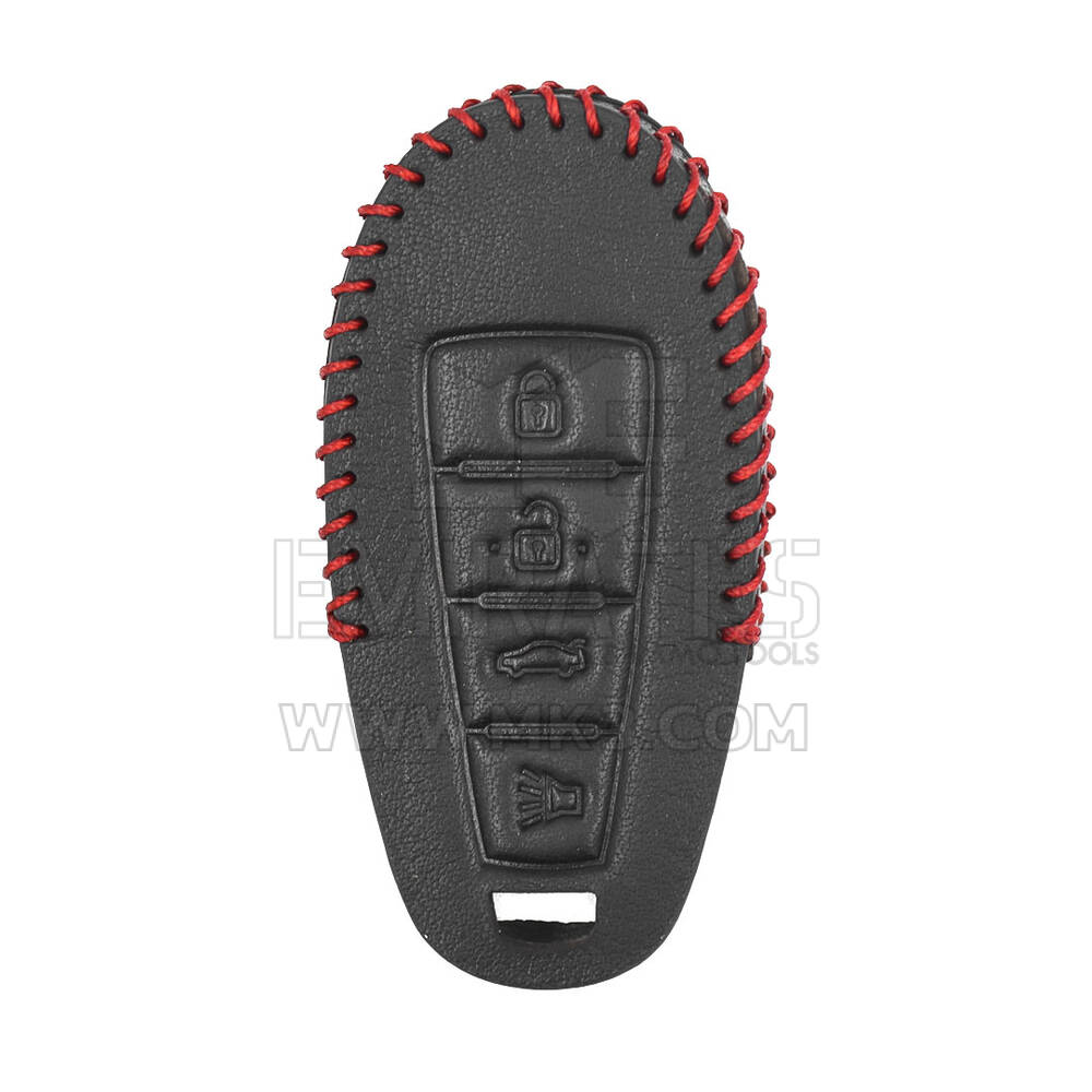 Estojo de Couro Para Suzuki Smart Remote Key 3+1 Botões SZK-F | MK3