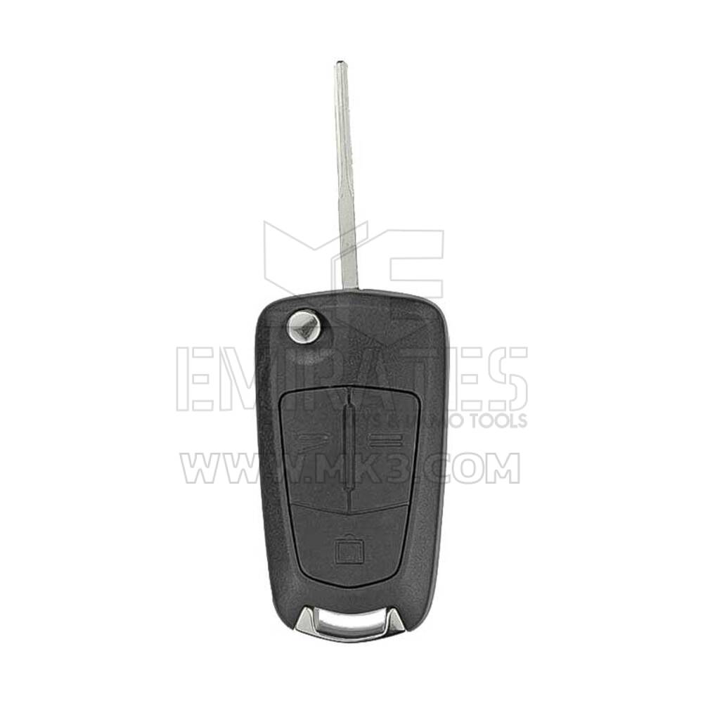 Opel Vectra C 2006 Genuíno/OEM Flip Chave Remota 3 Botão 433MHZ Transponder ID: PCF7946A | Chaves dos Emirados