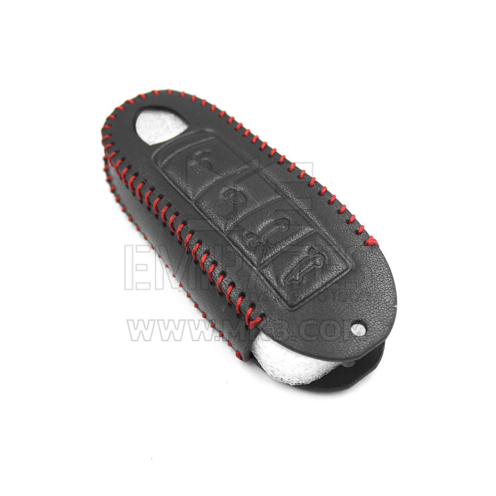 New Aftermarket Leather Case For Porsche Smart Remote Key 4 Buttons High Quality Best Price | Emirates Keys
