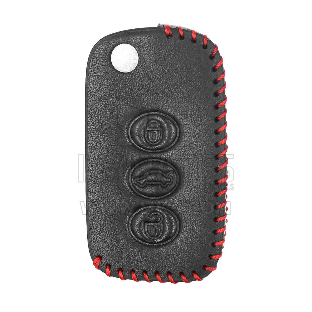 Bentley Flip Remote Key 3 Düğmeli Deri Kılıf | MK3