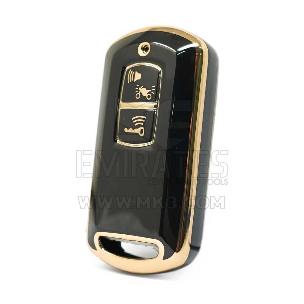 Nano High Quality Cover For Honda Motorcycle Remote Key 2 Buttons Black Color F11J