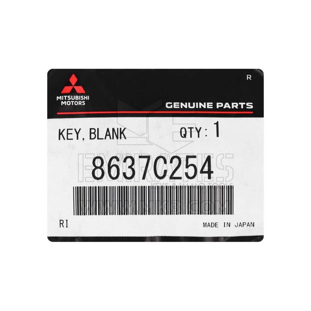 New Mitsubishi Outlander 2022-2024 Genuine/OEM Smart Remote Key 3+1 Buttons 433MHz Manufacturer Part Number: 8637C254 ,  FCC ID: KR5MTXN1 | Emirates Keys