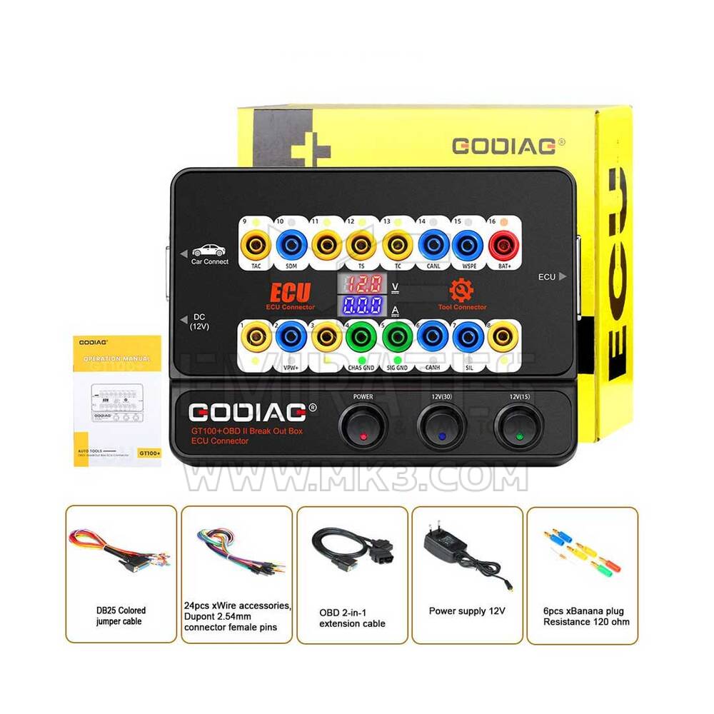 GODIAG GT100 + أدوات السيارات من الجيل الجديد | MK3