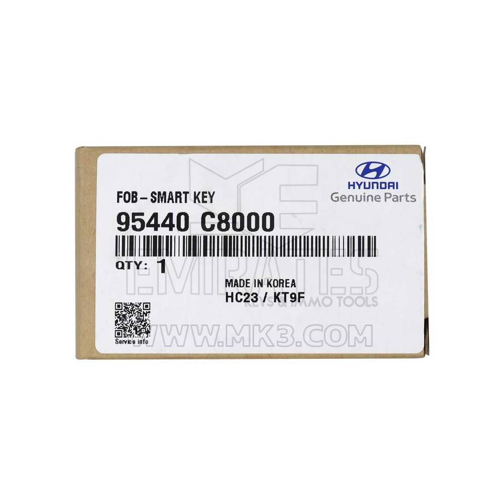 Yeni Hyundai I20 2018 Orijinal / OEM Akıllı Uzaktan Anahtar 3 Buton 433MHz OEM Parça Numarası: 95440-C8000 | Emirates Anahtarları