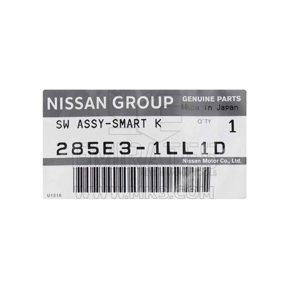 Nuevo Infiniti QX56 2011 Genuine/OEM Smart Remote Key 3 Botones 433MHz Número de pieza del fabricante: 285E3-1LL1D | Claves de los Emiratos