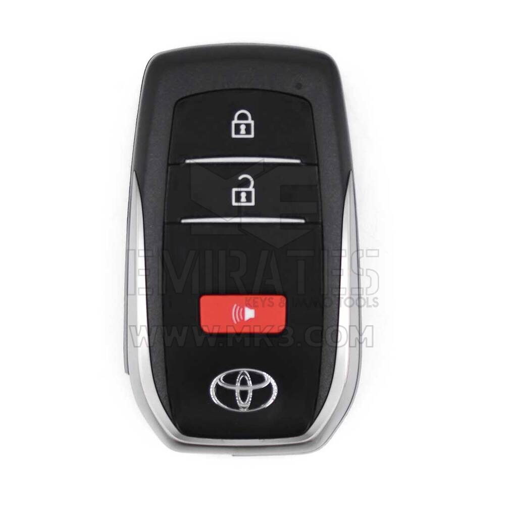 Toyota Land Cruiser 2022-2024 Chiave telecomando intelligente 2+1 pulsanti 433,58/434,42 MHz 8990H-60440 / 8990H-60481