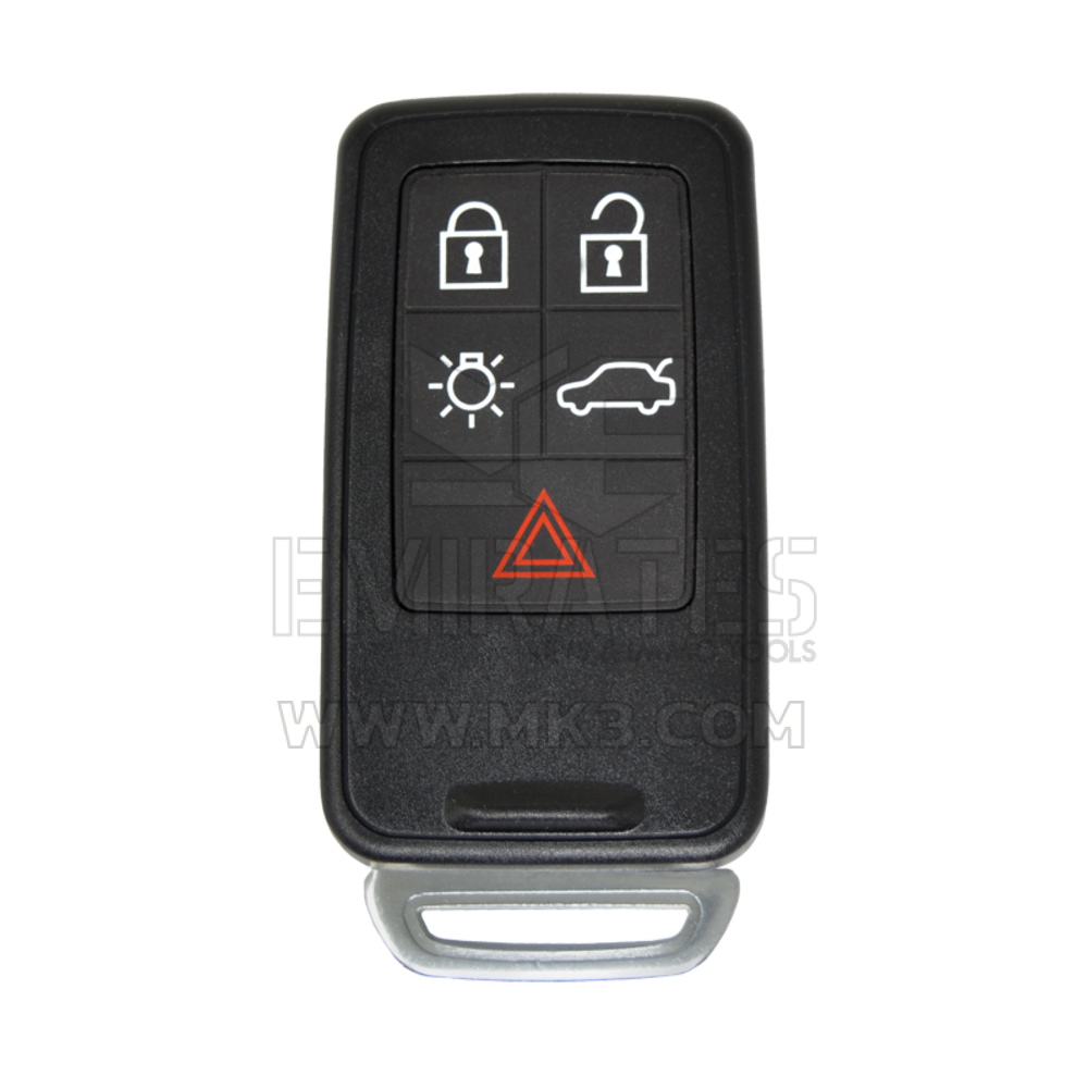 Carcasa de llave remota inteligente Volvo 5 botones