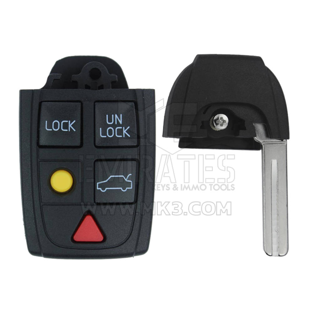 Carcasa Mando Llave Volvo 5 Botones