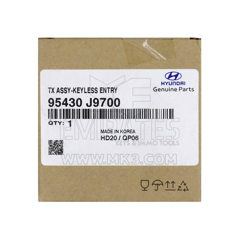 New Hyundai Kona 2019 Genuine/OEM Flip Remote Key 4 Buttons 433MHz OEM Part Number: 95430-J9700 | Emirates Keys