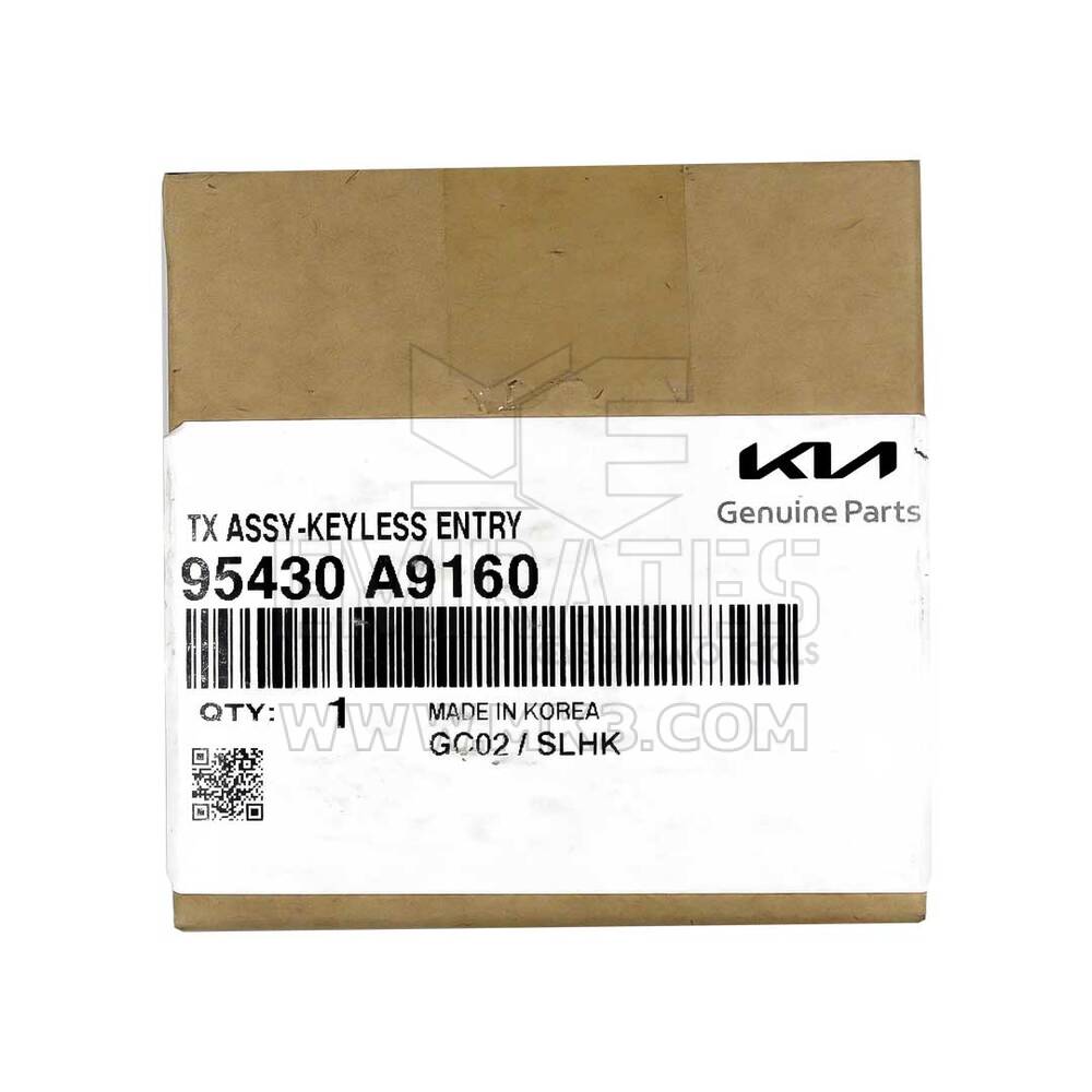 Yeni Kia Sedona 2019 Orijinal/OEM Çevirmeli Uzaktan Anahtar 4 Buton 433MHz OEM Parça Numarası: 95430-A9160 | Emirates Anahtarları