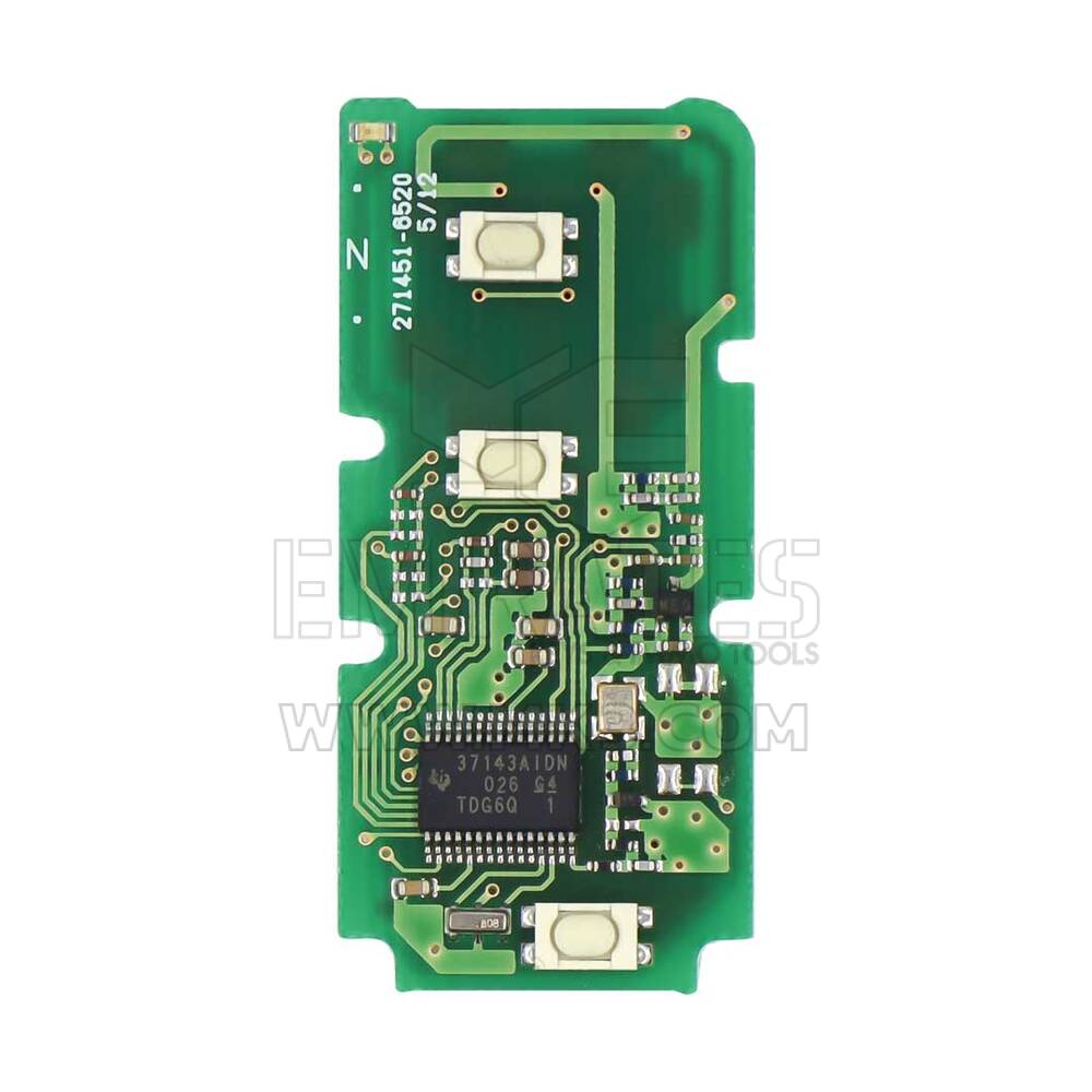 Lexus Smart Key PCB 3 Botones 312MHz 271451-6520 | mk3