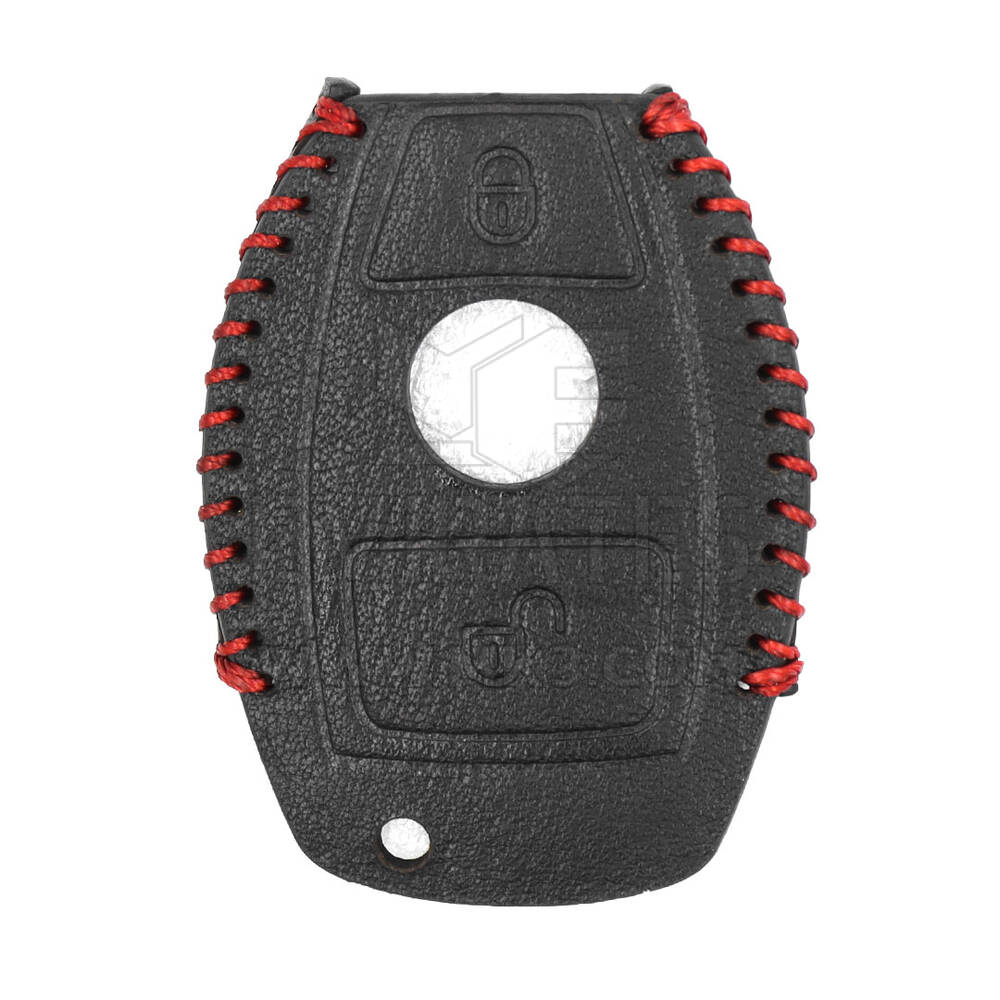 Кожаный чехол для Mercedes Benz Smart Remote Key 2 кнопки | МК3