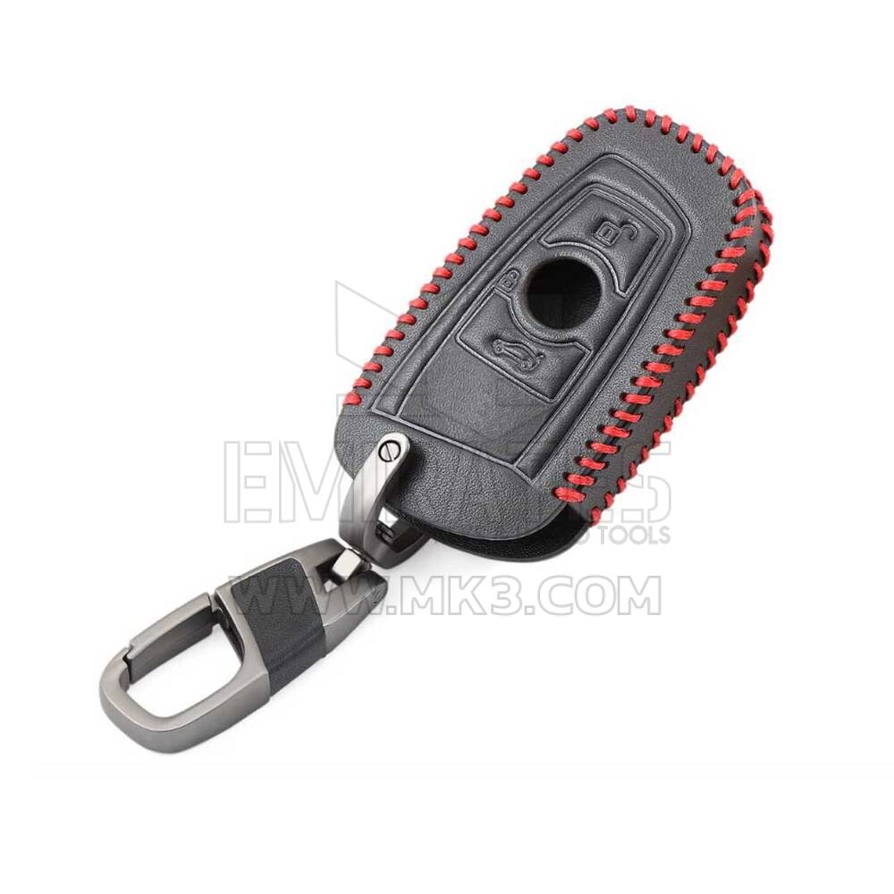New Aftermarket Leather Case For BMW FEM Remote Key 3 Buttons High Quality Best Price | Emirates Keys