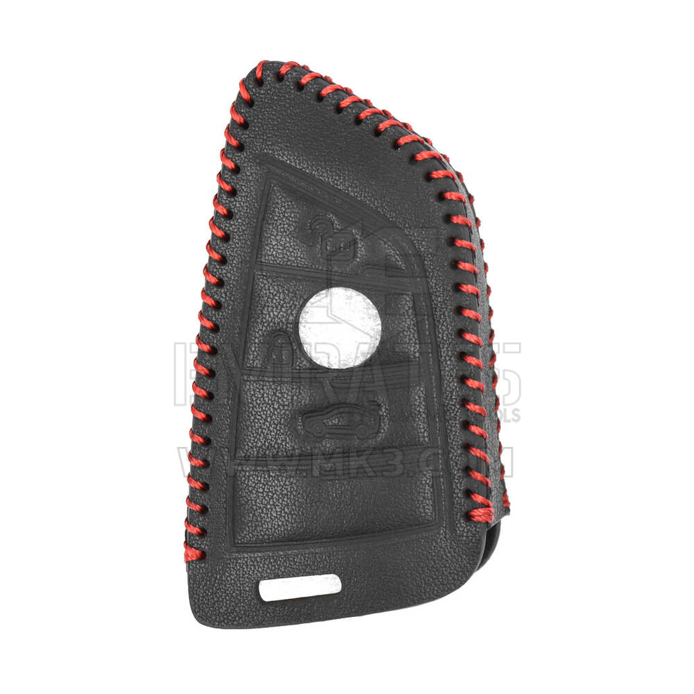 Custodia in pelle per chiave telecomando lama BMW FEM 3 pulsanti | MK3