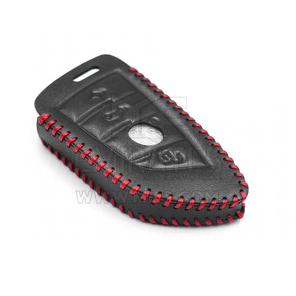 New Aftermarket Leather Case For BMW CAS4 F Series Blade Remote Key 4 Buttons High Quality Best Price | Emirates Keys