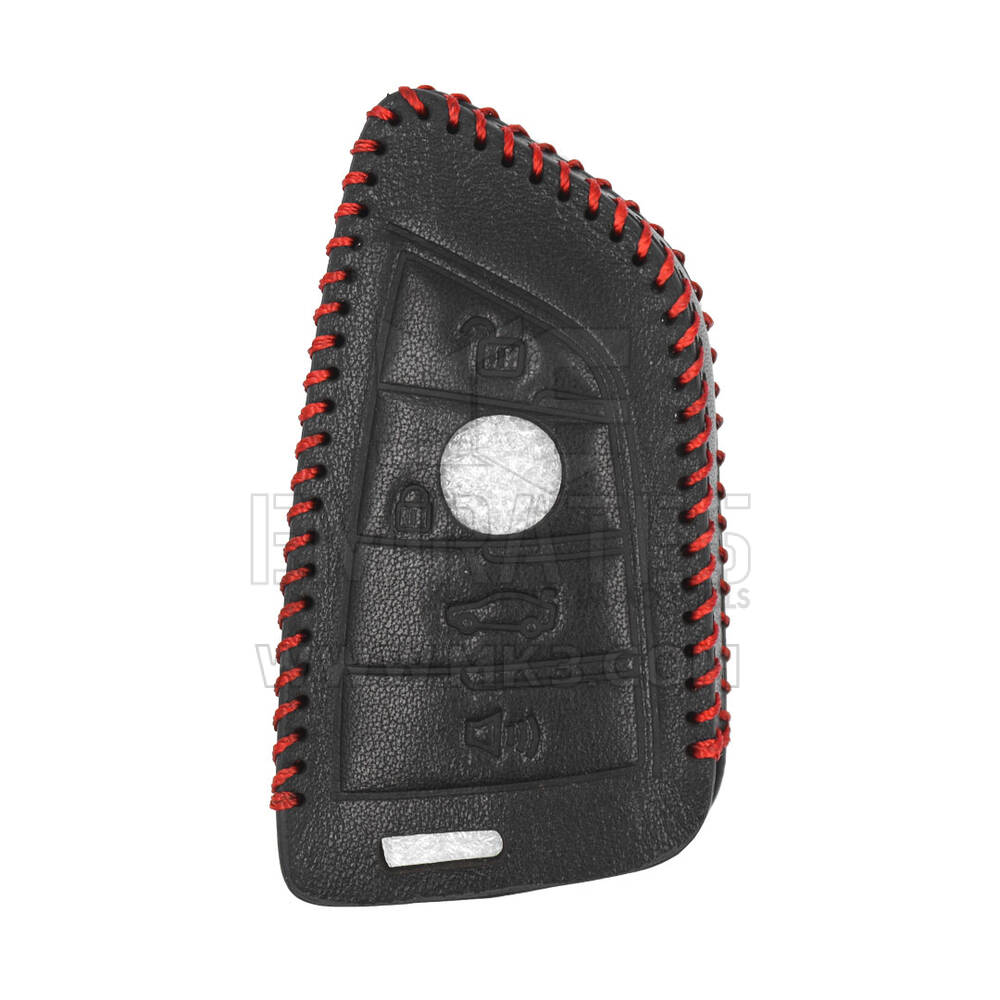 Étui en cuir pour BMW CAS4 F Series Blade Remote Key 4Button | MK3