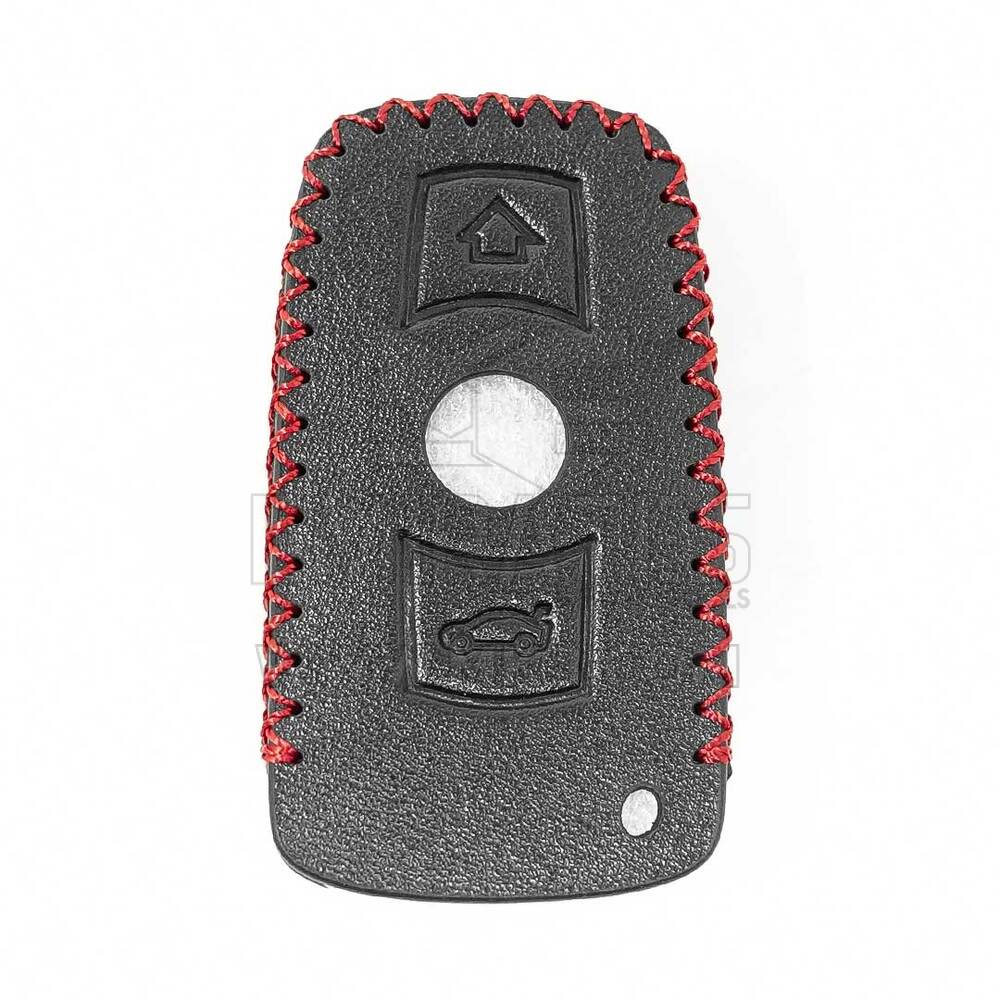 حافظة جلدية لمفتاح التحكم عن بعد 3 أزرار لسيارات BMW CAS3 | MK3