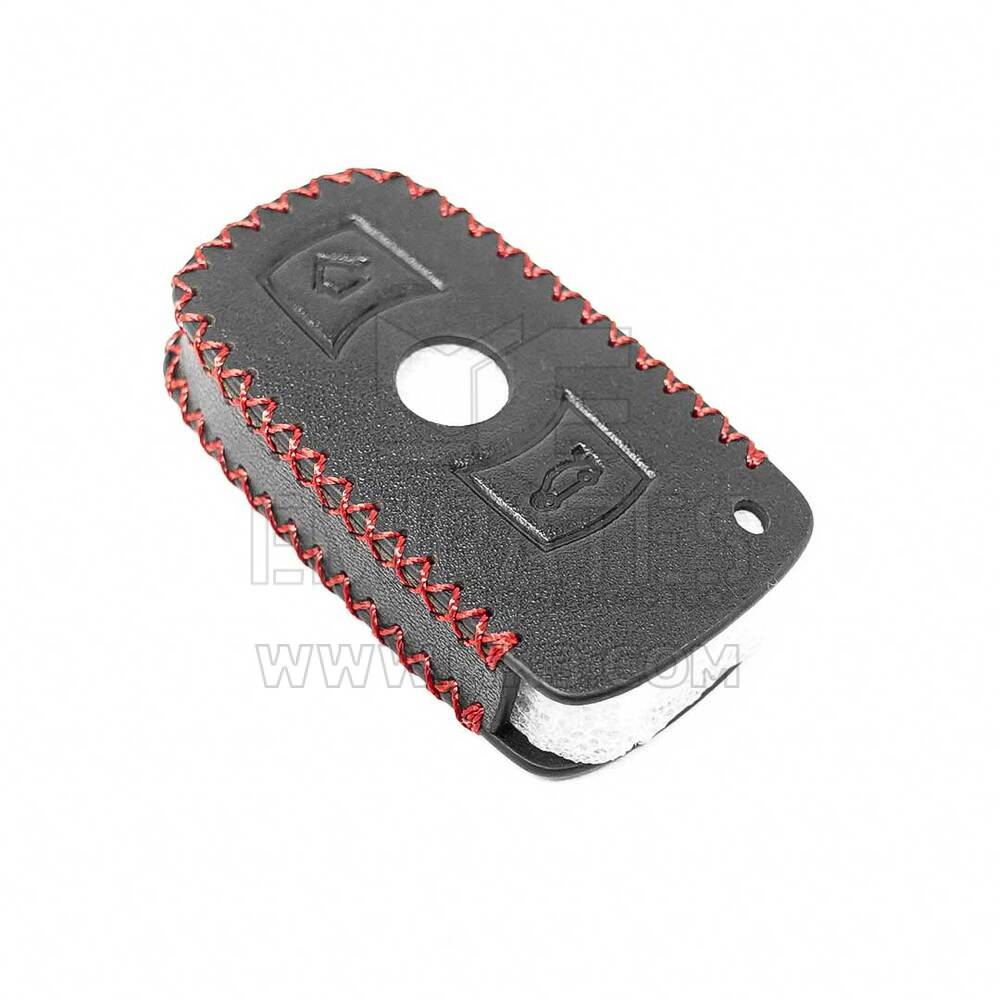 New Aftermarket Leather Case For BMW CAS3 Remote Key 3 Buttons High Quality Best Price | Emirates Keys